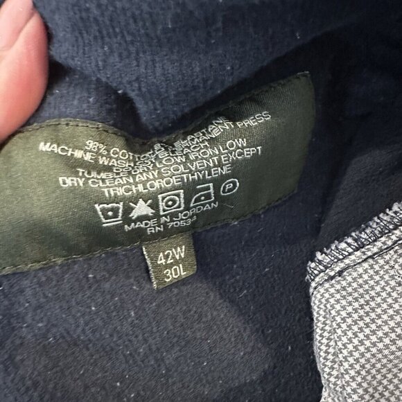 Orvis Corduroy Pants Mens 42Wx30L Navy 5 Pocket Classic Straight Leg Trousers - Picture 9 of 12